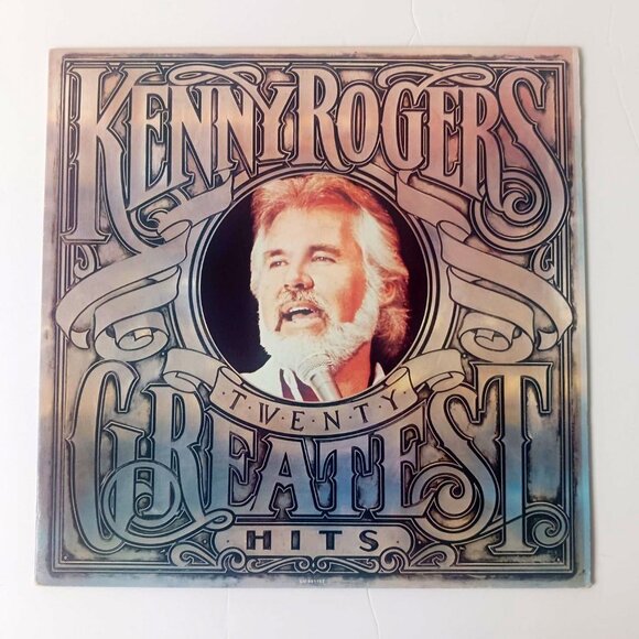 Kenny Rogers Twenty Greatest Hits vinyl record, 1983 original record - Picture 1 of 11